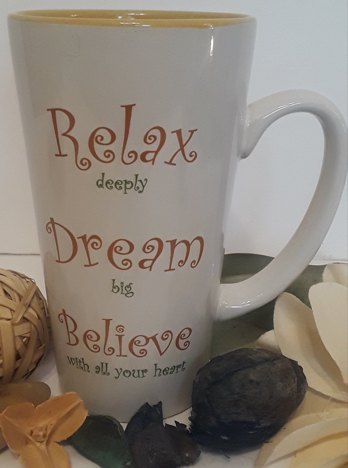 Relax Dream Believe Mug 16oz