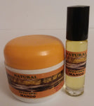 Natural Niche Mango Body Butter & Body Oil Set. For Women