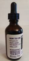 GOLDENROD TINCTURE  (WILD CRAFTED) 2 OZ  THE WHOLE BODY HERB
