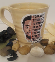 Chadwick Boseman Find Your Purpose Mug Yellow 16oz