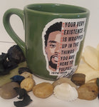 Chadwick Boseman Find Your Purpose Mug Green 16oz
