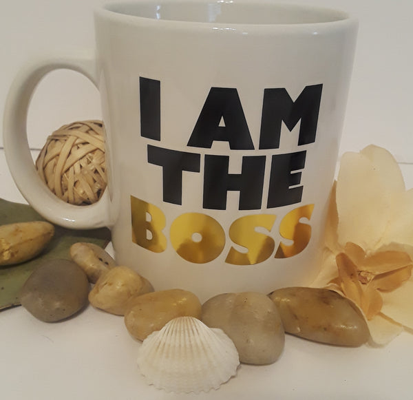 I Am the Boss Mug 24oz