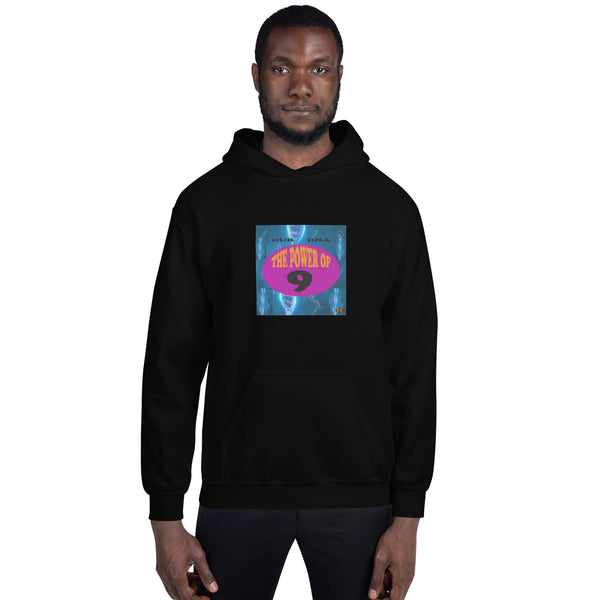 UNISEX  HOODIE - THE POWER OF 9 - DNA
